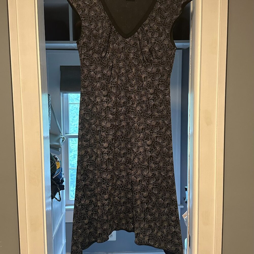 Max Studio Black & White Casual Dress